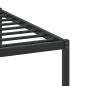 Preview: Bettgestell ohne Matratze Braun Eichen-Optik 183x213 cm