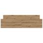 Preview: Bettgestell ohne Matratze Artisan-Eiche 160x200cm Holzwerkstoff
