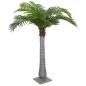 Preview: ARDEBO.de - Palme Künstlich 15 Blätter 200 cm Grün