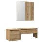 Preview: Garderoben-Set Artisan-Eiche Holzwerkstoff