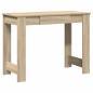 Preview: Schreibtisch Sonoma-Eiche 100x45x75 cm Holzwerkstoff