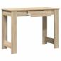 Preview: Schreibtisch Sonoma-Eiche 100x45x75 cm Holzwerkstoff
