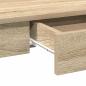 Preview: Schreibtisch Sonoma-Eiche 100x45x75 cm Holzwerkstoff