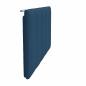 Preview: Kopfteil-Kissen Blau 100 cm Stoff