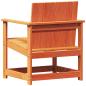 Preview: 3-tlg. Garten-Lounge-Set Wachsbraun Massivholz Kiefer