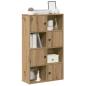 Preview: ARDEBO.de - Bücherregal Artisan-Eiche 60x24x101,5 cm Holzwerkstoff