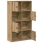Preview: Bücherregal Artisan-Eiche 60x24x101,5 cm Holzwerkstoff