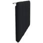 Preview: Kopfteil-Kissen Schwarz 80 cm Stoff
