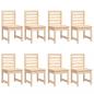 Preview: 11-tlg. Garten-Essgruppe Massivholz Kiefer