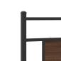 Preview: Bettgestell ohne Matratze Braun Eiche 90x190 cm Holzwerkstoff