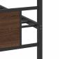 Preview: Bettgestell ohne Matratze Braun Eiche 90x190 cm Holzwerkstoff