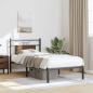 Preview: Bettgestell ohne Matratze Braun Eiche 90x200 cm Holzwerkstoff