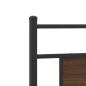 Preview: Bettgestell ohne Matratze Braun Eiche 90x200 cm Holzwerkstoff