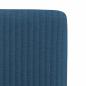 Preview: Esszimmerstühle 4 Stk. Blau Stoff