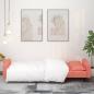 Preview: Schlafsofa 2-Sitzer mit 2 Kissen Rosa Samt