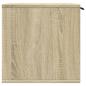 Preview: Katzenklo Sonoma Eiche 80x50x45 cm Holzwerkstoff