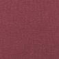 Preview: 2-Sitzer-Sofa mit Zierkissen Weinrot 140 cm Stoff