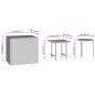 Preview: Beistelltische 3 Stk. Braun Poly Rattan