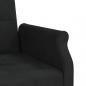 Preview: Schlafsofa mit Kissen Schwarz Samt