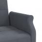 Preview: Schlafsofa mit Kissen Dunkelgrau Samt