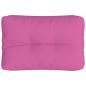 Preview: Palettenkissen Rosa 60x40x12 cm Stoff