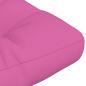 Preview: Palettenkissen Rosa 60x40x12 cm Stoff
