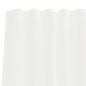 Preview: Voile Vorhänge mit Stangentaschen 2 Stk. Weiß
