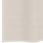Preview: Voile Vorhänge mit Ösen 2 Stk. Creme 140x245 cm