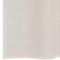 Preview: Voile Vorhänge mit Lasche 2 Stk. Creme