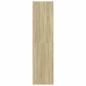 Preview: Kleiderschrank Sonoma-Eiche 80x50x200 cm Holzwerkstoff