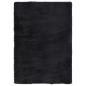 Preview: Teppich Shaggy Hochflor NAVARRA Schwarz 120x170 cm Polyester