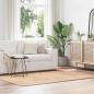 Preview: ARDEBO.de - Teppich Shaggy Hochflor NAVARRA Beige 130x200 cm Polyester