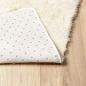 Preview: Teppich Shaggy Hochflor NAVARRA Creme 80x150 cm Polyester