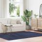 Preview: ARDEBO.de - Teppich Shaggy Hochflor NAVARRA Marineblau 160x230 cm Polyester