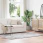 Preview: ARDEBO.de - Teppich Shaggy Hochflor NAVARRA Silbergrau 130x200 cm Polyester