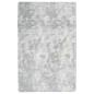 Preview: Teppich Shaggy Hochflor NAVARRA Silbergrau 130x200 cm Polyester