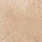 Preview: Teppich Shaggy Hochflor NAVARRA Beige 160x160 cm Polyester