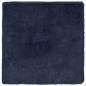 Preview: Teppich Shaggy Hochflor NAVARRA Marineblau 200x200 cm Polyester