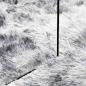 Preview: Teppich Shaggy Hochflor NAVARRA Silbergrau 160x160 cm Polyester
