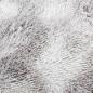 Preview: Teppich Shaggy Hochflor NAVARRA Silbergrau 160x160 cm Polyester