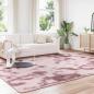 Preview: Teppich Shaggy Hochflor NAVARRA Altrosa 240x340 cm Polyester