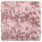 Preview: Teppich Shaggy Hochflor NAVARRA Altrosa 200x200 cm Polyester