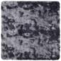 Preview: Teppich Shaggy Hochflor NAVARRA Dunkelgrau 240x240 cm Polyester