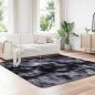 Preview: Teppich Shaggy Hochflor NAVARRA Dunkelgrau 240x240 cm Polyester