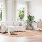 Preview: ARDEBO.de - Teppich Shaggy Hochflor NAVARRA Beige 300x200 cm Polyester