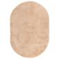 Preview: Teppich Shaggy Hochflor NAVARRA Beige 300x200 cm Polyester