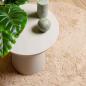 Preview: Teppich Shaggy Hochflor NAVARRA Beige 240x240 cm Polyester