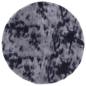 Preview: Teppich Shaggy Hochflor NAVARRA Dunkelgrau 160x160 cm Polyester