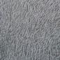 Preview: Teppich Shaggy Hochflor NAVARRA Hellgrau 120x120 cm Polyester