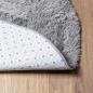 Preview: Teppich Shaggy Hochflor NAVARRA Hellgrau 300x200 cm Polyester